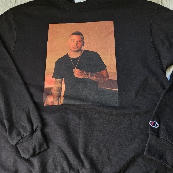 Kane Brown 2020 Beautiful Concert Tour Crewneck Sweatshirt in Black Size Large - Picture 5 of 11